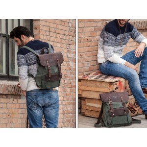 canvas backpacks for men