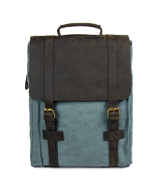 canvas satchel backpack
