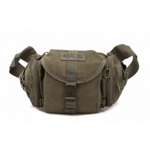 khaki Shoulder fanny pack