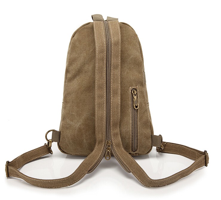Mid size organizer backpack sling, convertible backpack shoulder bag - YEPBAG