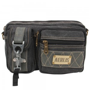 black awesome fanny pack