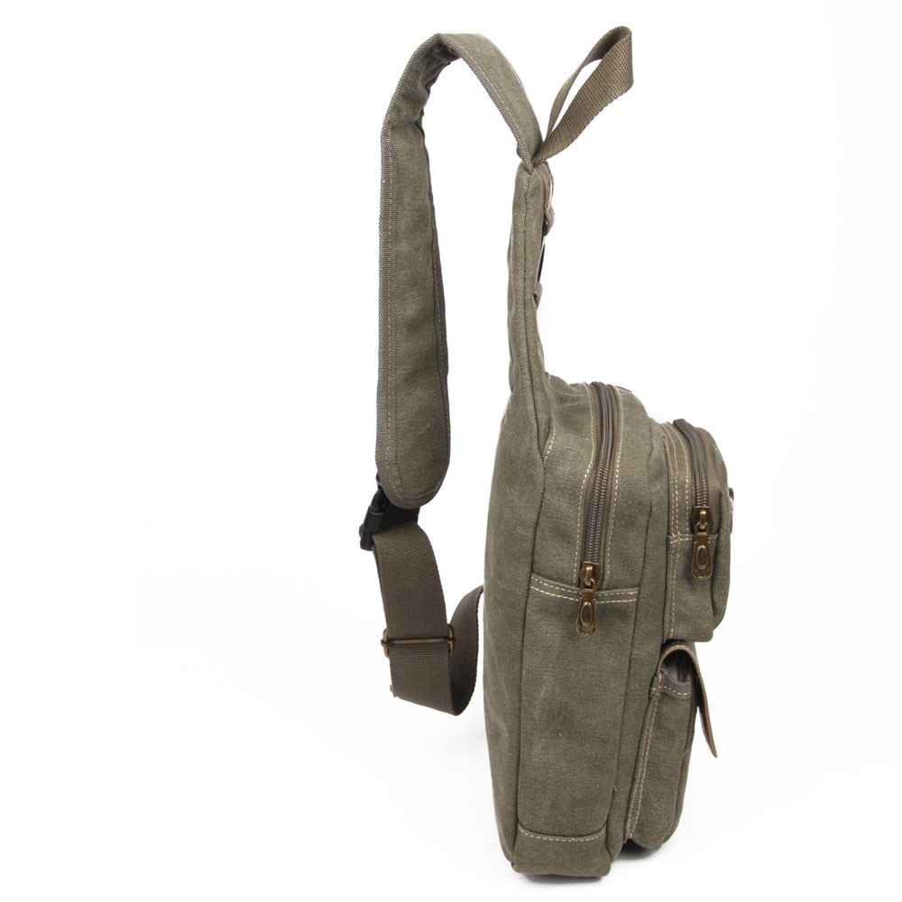 cotton sling crossbody bag