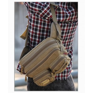 khaki bum bags waist packs