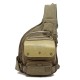 khaki cross body sling