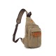 Small sling backpack khaki