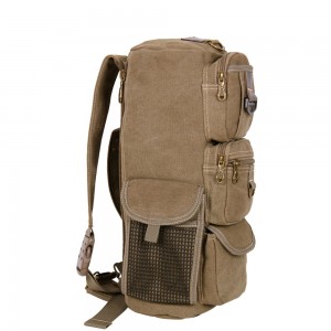 khaki trendy backpack