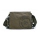 Military canvas messenger bag