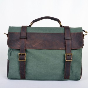 green Genuine Leather vogue bags
