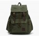 army green Unique Canvas Drawstring Backpacks