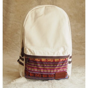 beige canvas backpacks for teen girls
