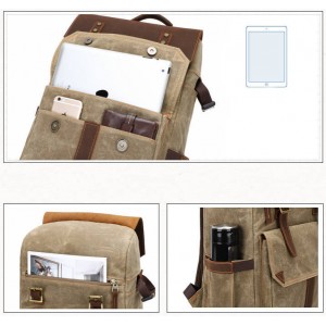Photography Canvas Backpack