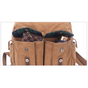 Rugged Canvas Gents Travelling Bags