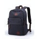 BLACK Journey Canvas Schoolbag