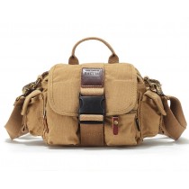 KHAKI Rugged Canvas Fanny Pack