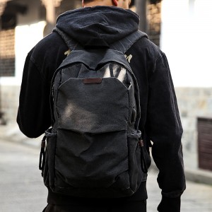 Stylish Canvas Laptop Rucksack