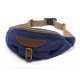 BLUE Rugged Canvas Fanny Packs