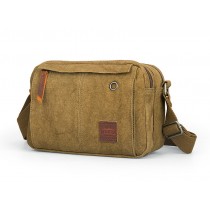 Leisure Messenger Bag, Canvas Crossbody bag