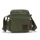 ARMY GREEN Portable Canvas Crossbody Bags
