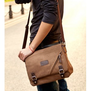 retro mens messenger bags canvas