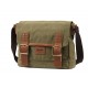 ARMY GREEN Casual Canvas Shoulder Bags