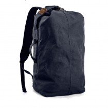 BLUE High-capacity Canvas Rucksack For Journey