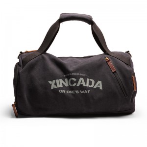 BLACK High-capacity Sports Canvas Travel Bags