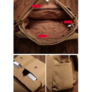 Casual Outdoors Canvas Messenger Bags