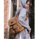 Fashion Canvas Small Backpack