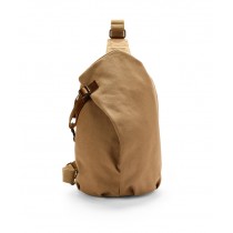 Khaki Simplicity Canvas Travel Single Shoulder Bags