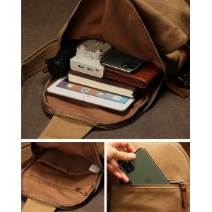 Simplicity Canvas Single Shoulder Bags