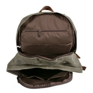 Men's Waxed Canvas Backpack