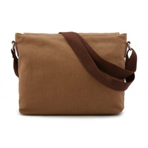 coffee IPAD mens canvas messenger bag