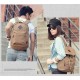 canvas high school couples backpack