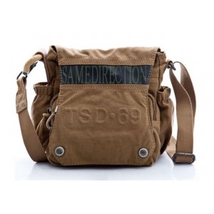 Canvas satchel bags for men, men's canvas messenger bag