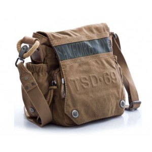 men's canvas messenger bag