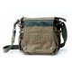 army green Canvas satchel bags for men