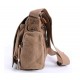 khaki canvas shoulder bag men