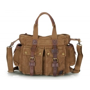 Canvas satchel handbag, canvas satchel messenger bag