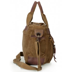 canvas satchel messenger bag