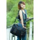 black Canvas shoulder bags canvas bags