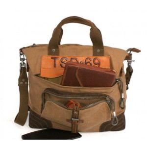 yellow satchel bag for men