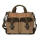 Vintage canvas messenger bag