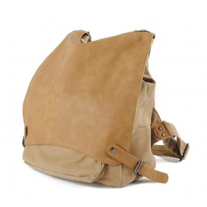 yellow backpack handbag