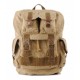khaki Rucksack backpack