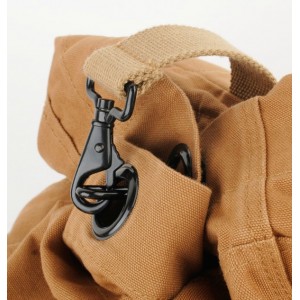 yellow shoulder backpack