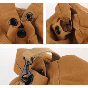 canvas shoulder backpack