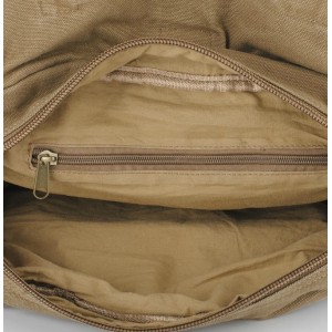 khaki shoulder bag for school