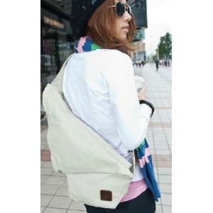 beige quality backpack