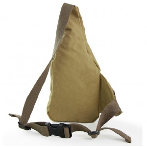 khaki One strap shoulder bag