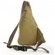 khaki One strap shoulder bag